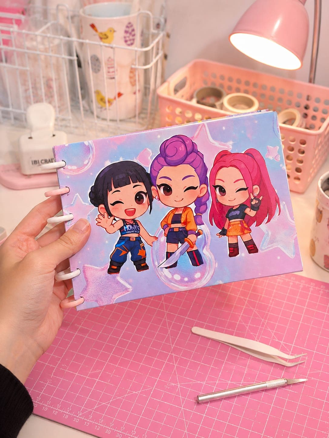 Cuaderno diseño Chibis